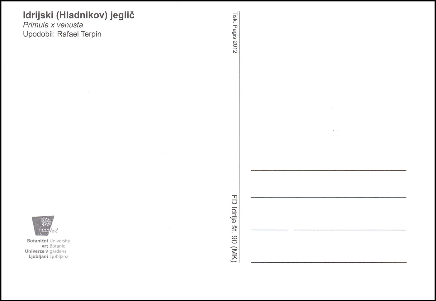 SLOVENSKE BOTANIČNE ATENE